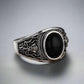 an octopus pirate skull ring