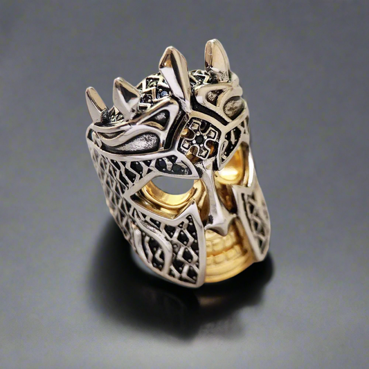 Skull Knight Ring